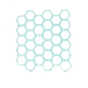 China Modern Design Style Green Honey Gravel Stabilisation Grid 6 Quantity per square meter factory