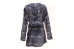 Soft Touch 100% Polyester Ladies Coral Fleece Bathrobe With Removable Belt
