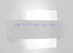 China Personality Wall Lamp Black Acrylic Iron Aluminum Warm White light factory