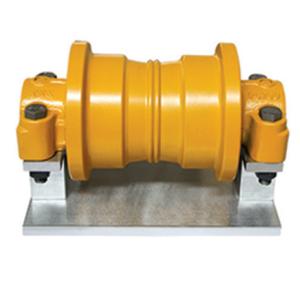 China Black Heat Treated Undercarriage Rollers Long-Lasting factory