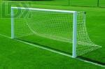 8' X 24' Soocer Steel Goal Posts Football Soft Netting Sport Equipment