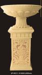 Waterproof And Fireproof Sandstone Garden Flower Containers With Elegant Design