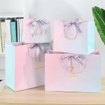 Ribbon Custom Exquisite Promotion Gift Custom Packaging Bag