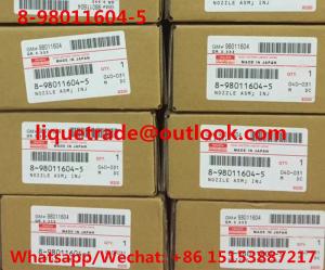 China DENSO Common rail injector 095000-6980 for ISUZ 8980116040, 8-98011604-0 , 8980116045 , 8-98011604-5 , 98011604 factory