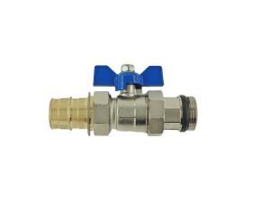 China 1 Inch Brass Gas Valve Brass Valve For Gas 16 Bar Threaded Connection factory