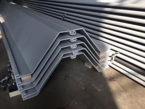 China En Standard Z Type Steel Sheet Piles For Quay Walls factory