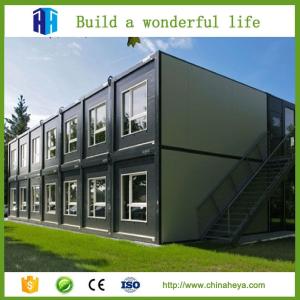 China 20ft 40ft foldable office container house prefabricated buildings factory