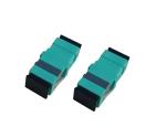 SC UPC SM SX Fiber Optic Adapter With Blue Color Plastic Material