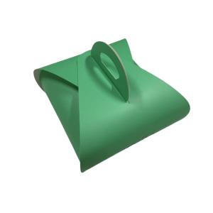 China Paper Type Paperboard Customized Logo Cake Box Foldable Cardboard Packaging for Food Catering factory