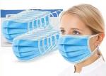 Anti Dust 3 Ply Surgical Face Mask , Carbon Antiviral Disposable Dust Mask