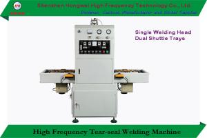 China Galvanized Steel High Frequency Welding Machine HF Heating Peneumatics Servo Motor factory