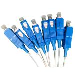 OD 3mm SC UPC Fiber Optic PLC Splitter With Connector G657A2