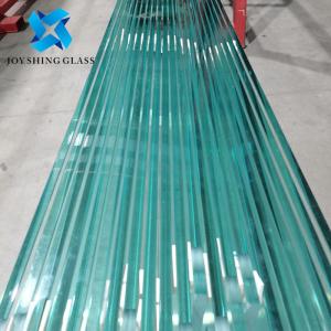 China Customized 19mm Ultra Clear Tempered Glass Curtain Wall factory