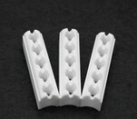 High temperature resistance 2-8 holes steatite ceramic stick band heater