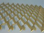 Gold Color Lightweight Expanded Metal Wire Mesh