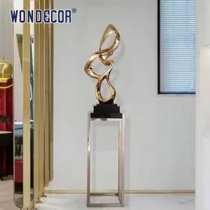 China Customized Indoor Stainless Steel Abstract Sculpture Metal Art Decoration Creative factory