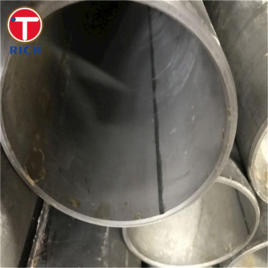 0.4mm Welded Jis G3452 Hot Rolled Carbon Steel Pipe For Oil Pipeline Construction