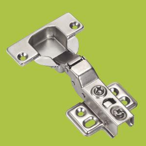 China made in China clothes cabinet hinges 35 cup half-over type hinge factory