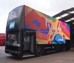 GCL Customized Outdoor Mobile Advertising Truck Van Trailer P6 6500nits