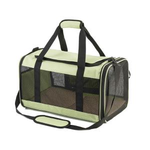 China Dog Cat Collapsible Pet Carrier Backpack Airline Approved Soft Sided 17 X 11 X 7.5 17 Lx 12.5 Wx 8.5 H 9 5 factory