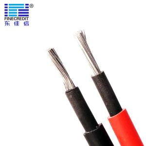China 1.5KV 4mm2 Solar Cable H1Z2Z2-K PV1-F 1X6 TUV Certificate factory