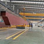 20 Tons Concrete Mould Rail Transfer Trolley Using In Painting Workshop ISO9001