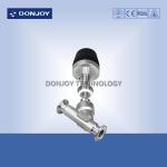 SS316L Regulating control Pneumatic angle seat valve with Tri clamp