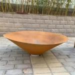 Corten Steel Fire Pit Heavy Duty Bbq Barbecue Grills For Outdoor Cooking