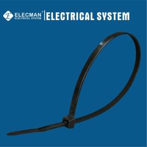 China PA66 Nylon Plastic Wire Cable Zip Tie Self-Locking Type factory