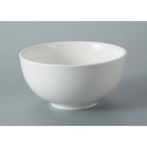 Stackable 18Pcs Ceramic Dining Set With Spot Emboss