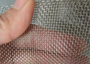 China 0.02mm Dia 10m Length Window Screen Wire Mesh SS316 Plain Woven factory