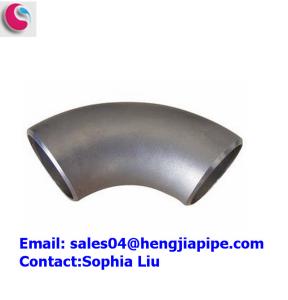 China stainless steel 90deg LR elbow factory