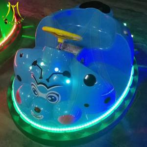 China Hansel mini coin operated kids ride on mini battery operated bumper car factory
