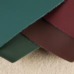 0.8mm Thickness Fine-Grained Brushed Cloth-Backed PVC Leather For Furniture