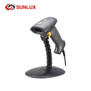 China Portable Auto Scanning Shop Laser Barcode Reader Black IP54 Standard factory