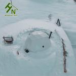 2 People Small Geo Dome Tent 5m 6m Diameter For Living