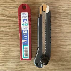 China ABS Plastic Utility Knife With SK2 Blades For Plasterboard And Iron Cutting factory