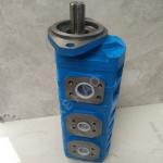 CBGJ Triple Pump Rhomb cover Spline Compact Original Gear Pump For Engineering