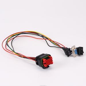 China Electronic Wire Harnesses With Switch Custom OEM Cable Assembly factory