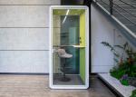 Single person soundproof phone booth office meeting pods with sound isolation