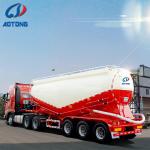 30-50t Max Payload 3 Axles Dry Bulk Cement Tank Truck Trailer for Mobile Road