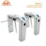 Entry Waist High Access Control Turnstile Barrier Gate , Subway Tripod Access