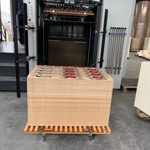 China Disposable Offset Printed Die Cut Paper Coffee Sleeves PE Coating factory