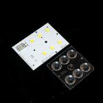 50 Watt SMD5050 LED Street Light Module Width 50mm Smart PCB Board