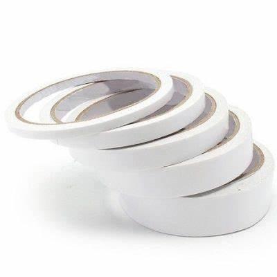 Adhesive Double Sided Tissue Tape For Bag Sealing Acid Free And Heat Resistant