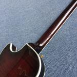 New style high quality electric guitar, double f holes, rosewood fingerboard