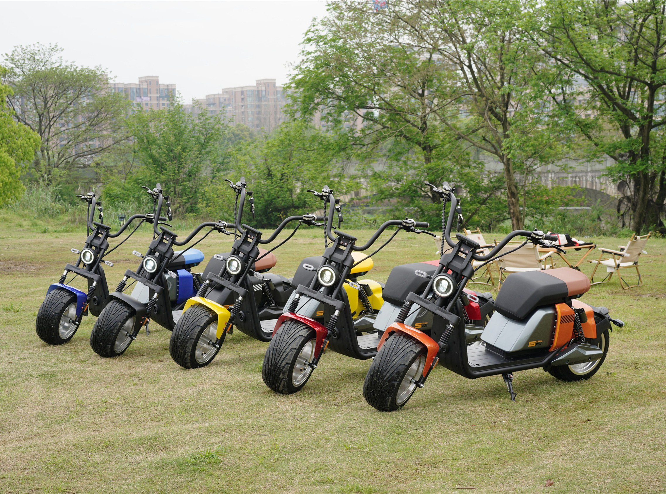 Hydraulic Disc Brakes Electric Scooter Adult Citycoco European Warehouse Ready To Ship