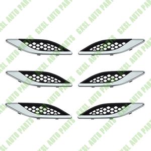 China For Maserati Ghibli Chrome Left Right Side Fender Air Outlet Vent Cover Strip Kit OEM 670029939 670029940 factory