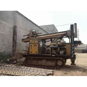 400m DTH hydraulic CRAWLER WATER WELL DRILLING RIG machine portable water well