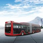 ISO 18m Passenger Capacity 158 Electric City Bus Battery Operated